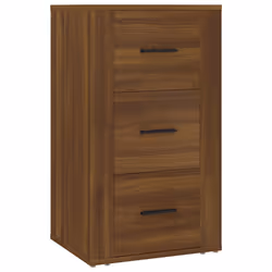 vidaXL Credenza Rovere Marrone 40x33x70 cm in Legno Multistrato - Vista aggiuntiva 2