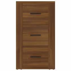 vidaXL Credenza Rovere Marrone 40x33x70 cm in Legno Multistrato - Vista aggiuntiva 3