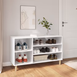 Tenete le vostre scarpe al riparo dalla polvere e dal disordine per creare un ambiente ordinato con questa elegante scarpiera ...