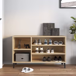 vidaXL Scarpiera Rovere Sonoma 102x36x60 cm in Legno Multistrato - Vista aggiuntiva 3