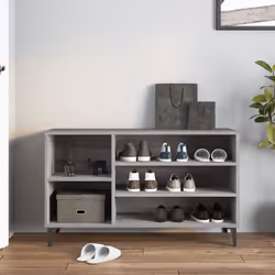 vidaXL Scarpiera Grigio Sonoma 102x36x60 cm in Legno Multistrato - Vista aggiuntiva 3