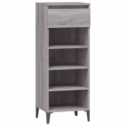 vidaXL Scarpiera Grigio Sonoma 40x36x105 cm in Legno Multistrato - Vista aggiuntiva 2