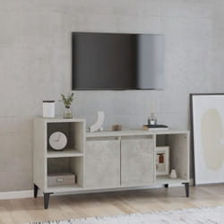 Vidaxl - Mobile Porta tv, Armadietti per tv Grigio Cemento 100x35x55 cm Legno Multistrato