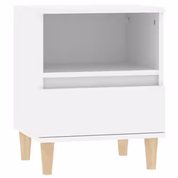 VidaXL 821795 comodino Bianco - Vista aggiuntiva 6