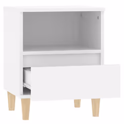 VidaXL 821795 comodino Bianco - Vista aggiuntiva 8