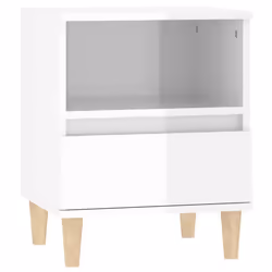 VidaXL 821799 comodino Bianco - Vista aggiuntiva 6