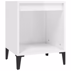 VidaXL 821879 comodino Bianco - Vista aggiuntiva 5