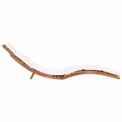 VidaXL 3143633 sedia da esterno Salone Seduta imbottita Teak Crema, Bianco - Vista aggiuntiva 6