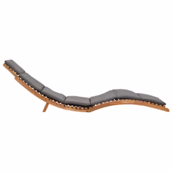 VidaXL 3143634 sedia da esterno Salone Seduta imbottita Teak Grigio - Vista aggiuntiva 6