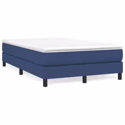 vidaXL Giroletto senza Materasso Blu 120x200 cm in Tessuto - Vista aggiuntiva 2