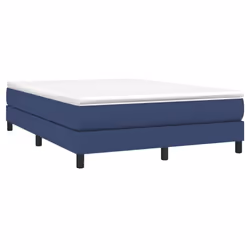 vidaXL Giroletto senza Materasso Blu 140x200 cm in Tessuto - Vista aggiuntiva 3