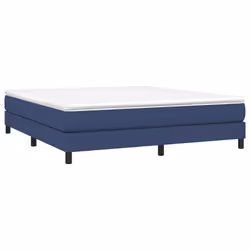 vidaXL Giroletto senza Materasso Blu 160x200 cm in Tessuto - Vista aggiuntiva 3