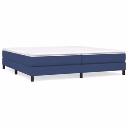 vidaXL Giroletto senza Materasso Blu 200x200 cm in Tessuto - Vista aggiuntiva 2