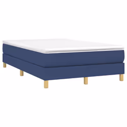 vidaXL Giroletto senza Materasso Blu 120x200 cm in Tessuto - Vista aggiuntiva 3