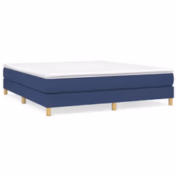 vidaXL Giroletto senza Materasso Blu 180x200 cm in Tessuto - Vista aggiuntiva 2