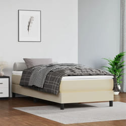 Letto adulto, Giroletto a Molle, Letto singolo 90x190 cm in Similpelle Vidaxl
