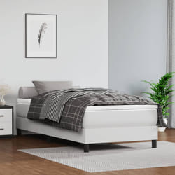 vidaXL Giroletto Bianco 100x200 cm in Similpelle