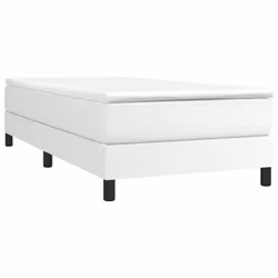 vidaXL Giroletto Bianco 100x200 cm in Similpelle - Vista aggiuntiva 3