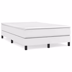 vidaXL Giroletto Bianco 120x200 cm in Similpelle - Vista aggiuntiva 2