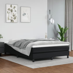 vidaXL Giroletto Nero 140x190 cm in Similpelle
