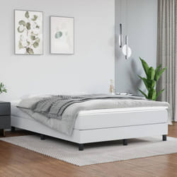 Vidaxl - Giroletto a Molle Bianco 140x190 cm in Similpelle