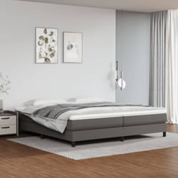 Vidaxl - Giroletto a Molle Grigio 200x200 cm in Similpelle