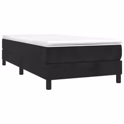 vidaXL Giroletto Nero 90x200 cm in Velluto - Vista aggiuntiva 3
