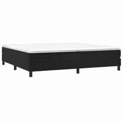 vidaXL Giroletto senza Materasso Nero 200x200 cm in Velluto - Vista aggiuntiva 3