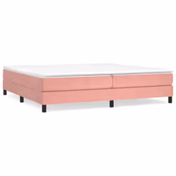 vidaXL Giroletto Rosa 200x200 cm in Velluto - Vista aggiuntiva 2
