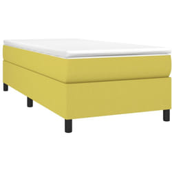 Giroletto senza Materasso Verde 100x200 cm in Tessuto Vidaxl