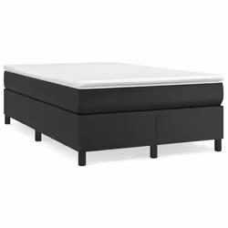 vidaXL Giroletto Nero 120x200 cm in Similpelle - Vista aggiuntiva 2