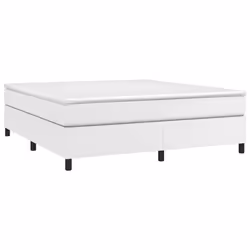 vidaXL Giroletto Bianco 180x200 cm in Similpelle - Vista aggiuntiva 3