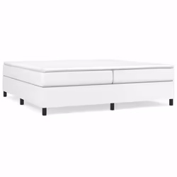 vidaXL Giroletto Bianco 200x200 cm in Similpelle - Vista aggiuntiva 2