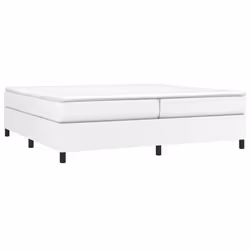 vidaXL Giroletto Bianco 200x200 cm in Similpelle - Vista aggiuntiva 3