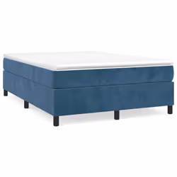 Giroletto Blu Scuro 140x190 cm in Vellutocod mxl 92864 - Vista aggiuntiva 2
