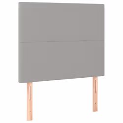 VidaXL 3116034, Grigio chiaro, Poliestere, Legno, 900 mm, 118 cm, 128 cm, 50 mm