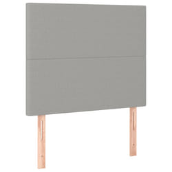 VidaXL 3116034 testiera e pedana Grigio chiaro