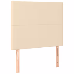 VidaXL 3116047, Crema, Poliestere, Legno, 1000 mm, 118 cm, 128 cm, 50 mm