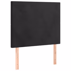 VidaXL 3116096, Nero, Poliestere, Legno, 1000 mm, 118 cm, 128 cm, 50 mm