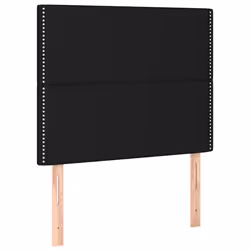 VidaXL 3116168, Nero, Poliestere, Legno, 800 mm, 118 cm, 128 cm, 50 mm