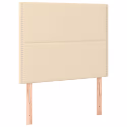 VidaXL 3116171, Crema, Poliestere, Legno, 800 mm, 118 cm, 128 cm, 50 mm