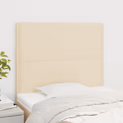 VidaXL 3116171 testiera e pedana Crema