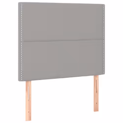 VidaXL 3116174, Grigio chiaro, Poliestere, Legno, 900 mm, 118 cm, 128 cm, 50 mm