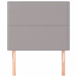 VidaXL 3116174 testiera e pedana Grigio chiaro