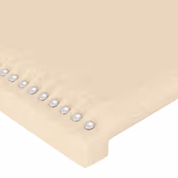 VidaXL 3116179 testiera e pedana Crema - Vista aggiuntiva 4