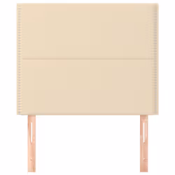 VidaXL 3116187 testiera e pedana Crema
