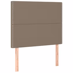 VidaXL 3116194, Grigio talpa, Poliestere, Legno, 1440 mm, 118 cm, 128 cm, 50 mm