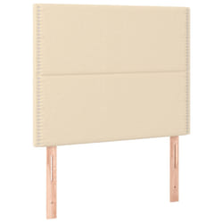 VidaXL 3116195 testiera e pedana Crema