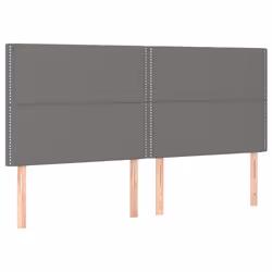 VidaXL 3116207, Grigio scuro, Poliestere, Legno, 1800 mm, 118 cm, 128 cm, 50 mm