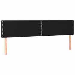 VidaXL 3116216, Nero, Poliestere, Legno, 2000 mm, 118 cm, 128 cm, 50 mm